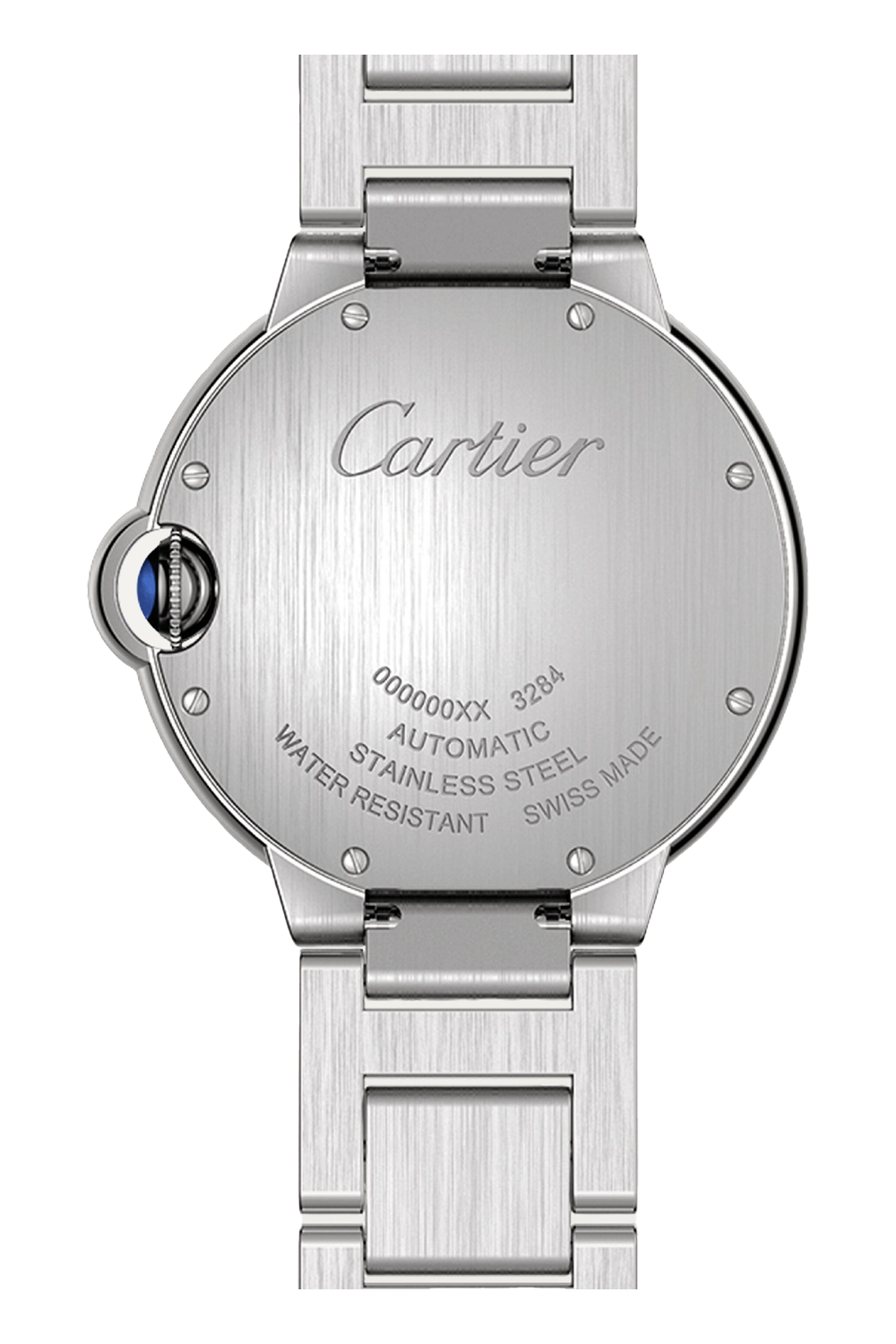 Cartier Ballon Bleu Diamond Stainless Steel Lady's Watch - Premium Luxury Product