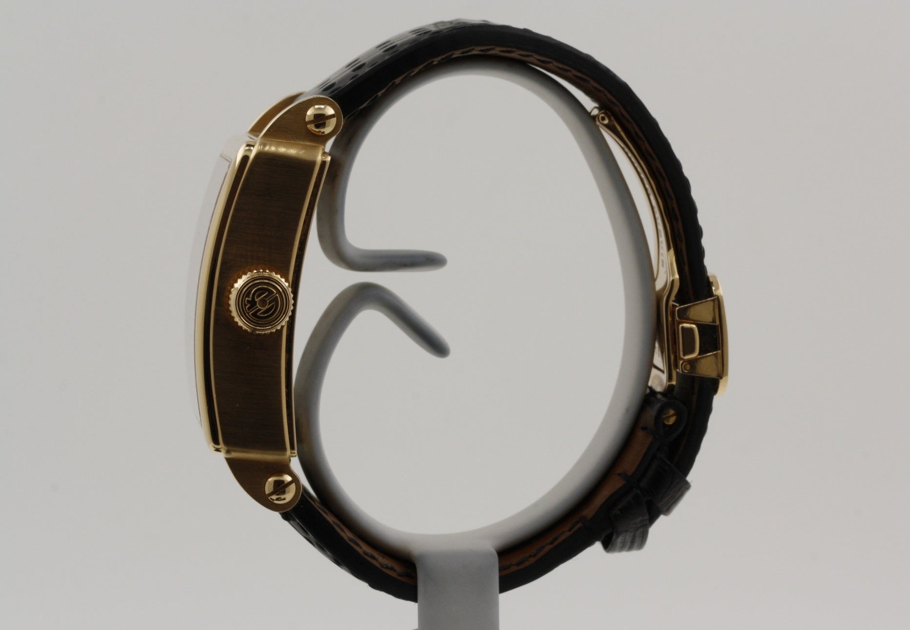 Roger Dubuis Golden Square Tourbillon 18K Rose Gold Mens Watch